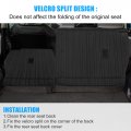 X Autohaux Rear Seat Back Cover For Toyota Highlander 2020-2023 5er Tpe Backrest Protector With Magic Sticker Split Waterproof