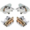 Front And Rear Brake Calipers Replacement For Yamaha Rhino 700 Yxr700 2008-2013 5b4-2580t-01-00 5b4-2580u-01-00 1xd-2580w-00-00
