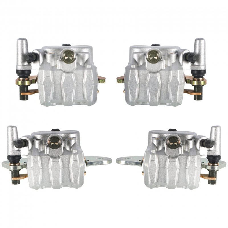 Front And Rear Brake Calipers Replacement For Yamaha Rhino 700 Yxr700 2008-2013 5b4-2580t-01-00 5b4-2580u-01-00 1xd-2580w-00-00