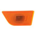 Ford Maverick 2022 2023 2024 Front Driver Side Marker Light Amber Lens With Bulbs Capa Certified Replaces Fo2550149 Fo2550149c 