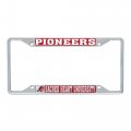 Sacred Heart University Pioneers Shu Metal License Plate Frame For Front Or Back Of Car Officially Licensed Mascot 