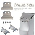 2-pack T Wide Adjustable Trimmer Blades For Whal 5 Star Series Detailer 8081 And Cordless Li 8171 Hair Clippers