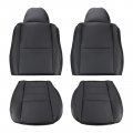 Autokay Seat Covers Fits For Ford F250 F350 F450 F550 2002 2003 2004 2005 2006 2007 Black