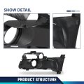 Fog Light Lamp Cover Bezel Left And Right Side For Ford Mustang Ecoboost Gt 2015-2017 Fr3z17e810ba