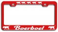 Boerboel Dogs Pets Rd Metal License Plate Frame Tag Holder N82 