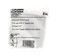 Raco Electrical Box Cover 6 5 Cu In 1 2 Raised Steel Bulk 