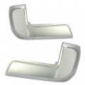 Hecasa Rear Bumper End Cap Pair Chrome For 2016-2023 Toyota Tacoma Models Without Park Assist System Replacement To1105131