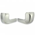 Hecasa Rear Bumper End Cap Pair Chrome For 2016-2023 Toyota Tacoma Models Without Park Assist System Replacement To1105131