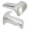 Hecasa Rear Bumper End Cap Pair Chrome For 2016-2023 Toyota Tacoma Models Without Park Assist System Replacement To1105131