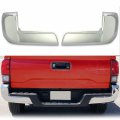 Hecasa Rear Bumper End Cap Pair Chrome For 2016-2023 Toyota Tacoma Models Without Park Assist System Replacement To1105131 