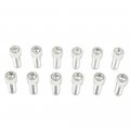 G-plus 12pcs Sbc Stainless-steel Intake Manifold Bolt Compatible With 1955-1986 Chevy Engines 265 283 302 305 327 350 400 Sb