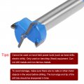 Uxcell Forstner Drill Bits 17mm Tungsten Carbide Wood Hole Saw Auger Opener Woodworking Hinge Drilling Boring Bit Cutter Blue