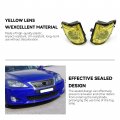 Hecasa Fog Light Compatible With 2006-2010 Lexus Is250 Is350 Replacement For 81221-53290 81211-53290 Left Right Bumper Lamp