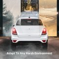 G-plus Tail Light Brake Lamp W Bulbs Compatible With Chevy Trax 2013-2016 Ls 2017-2019 Gm2801272 42599455 Red Lens Chrome
