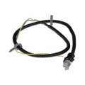 Abs Speed Sensor For Pontiac Grand Am 1999 To 2005 Plastic Connector And Jacket Blade Bullet Terminal Replacement 12167654 