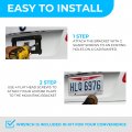 Rear Bumper License Plate Bracket For Bmw 2000-2023 Holder Set W 6 Screw Bolts Amp Wrench Kit Tag Mounting Quality Holders