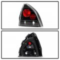 Acanii For Black 1992-1996 Honda Prelude Tail Lights Rear Brake Replacement Assembly Lamps 92 93 94 95 96 Left Right