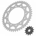 Caltric Front And Rear Sprockets Compatible With Honda Xr200r 1986 1987 1988 1989 1990 1991 1992-2002