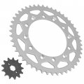 Caltric Front And Rear Sprockets Compatible With Honda Xr200r 1986 1987 1988 1989 1990 1991 1992-2002