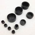 Semt- 10x Motorcycle Rubber Frame Plugs Compatible With 2006-2010 Suzuki Gsx-r 600 750 Black B074mjy38f