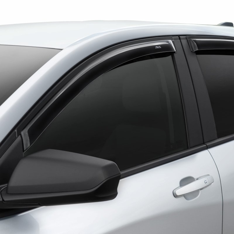 Outside Mount Ventvisor Rain Guards For 2019 To 2024 Nissan Altima Smoke Acrylic Wind Deflectors 4 Piece Set 94205