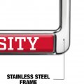 Bradley University Alumni Logo Full Size Standard License Plate Metal Frame