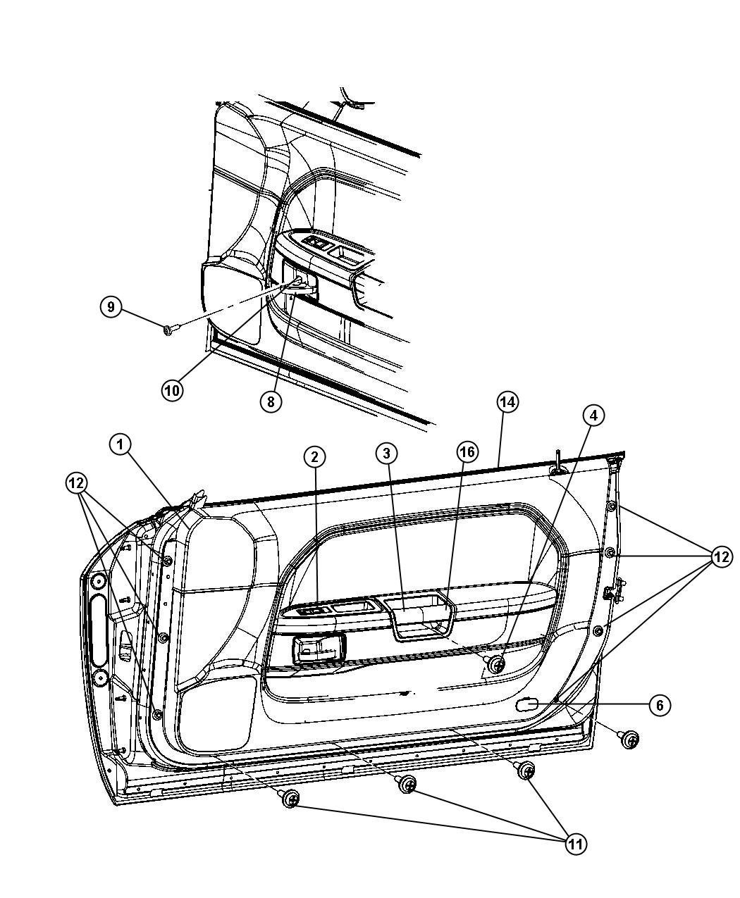 Mopar Performance 68071960aa Molding