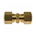 Brass Compression Fitting 2 Pieces Straight Angle 0 315 In Sleeve Inside Diameter Threaded End Alx-pau-rb-490-024-cl360a50
