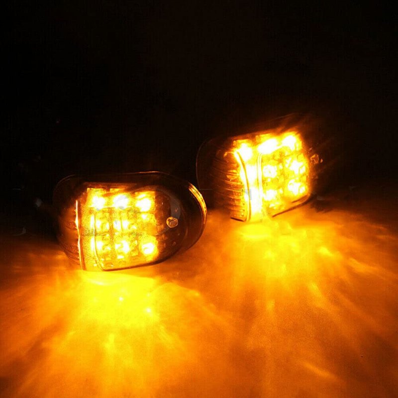 2pcs Led Turn Signals Light Shift Lights Blinker Indicator Fit For Honda Grom Msx125