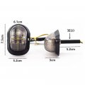 2pcs Led Turn Signals Light Shift Lights Blinker Indicator Fit For Honda Grom Msx125