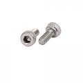Uxcell M2 X 4mm 0 Pitch 304 Stainless Steel Hex Socket Head Cap Screw Din912 55pcs