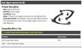 Front Upper Control Arm And Ball Joint Assembly Kit 2 Piece Compatible With 2007-2015 Chevy Tahoe