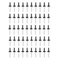 Large Head Black Rivets Pop Rivet 50ct 3 16 Racing Fasteners Grip Range 1 8 To 50-pack