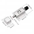 Uxcell Door Barrel Bolt Stainless Steel 304 Security Push Button Spring Loaded Latch 5 Pcs