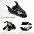 Minho Motorcycle Modified Front Fender Kit Black Color Fit For Honda Grom Msx125 Sf 2017-2020 Parts