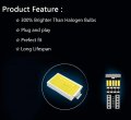 Awalited 12pcs Chevy Malibu Interior Led Lights Kit Super Bright Map Dome Light Bulbs Replacement For 2013 2014 2015 2016 2017