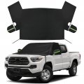 Windshield Front Side Window Snow Cover Replace Ford F150 250 Dodge Ram 1500 600d Oxford Cloth Frost Guard With Mirror Fit For 