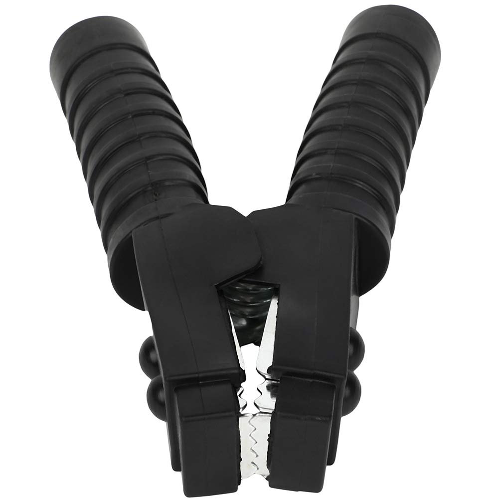 Heavy Duty Pure Copper Alligator Clips 1000a Jumper Cable Clamps For Car Auto Vehicle Boat Red And Black 2 Pcs