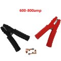 Heavy Duty Pure Copper Alligator Clips 1000a Jumper Cable Clamps For Car Auto Vehicle Boat Red And Black 2 Pcs