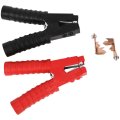 Heavy Duty Pure Copper Alligator Clips 1000a Jumper Cable Clamps For Car Auto Vehicle Boat Red And Black 2 Pcs