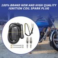 Saihisday Ignition Coil With Spark Plug Replacement For Hawk Cb400 Cb450 Nighthawk Cm400 Cm450 1979-1985 Replace 30530-413-003