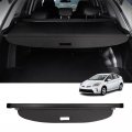 Powerty For Cargo Cover Toyota Prius 2010-2015 Trunk Security Retractable Shielding Shade Black No Gap 