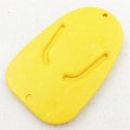 Semt-yellow Kickstand Plate Pad Universal Compatible With Suzuki Kawasaki Ducati