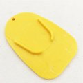 Semt-yellow Kickstand Plate Pad Universal Compatible With Suzuki Kawasaki Ducati