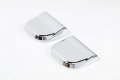 Toworldit 2pcs Set Exterior Abs Tail Gate Rear Door Hinge Trim Decoration Cover Compatible With Suzuki Jimny 2019-2022 Chrome