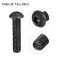 M8x35mm Hex Socket Button Head Cap Bolts Screws Alloy Steel 10pcs