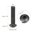 M8x35mm Hex Socket Button Head Cap Bolts Screws Alloy Steel 10pcs