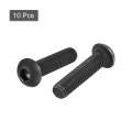 M8x35mm Hex Socket Button Head Cap Bolts Screws Alloy Steel 10pcs