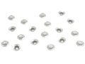 1958-1961 Corvette Side Spear Speednuts 18 Pieces 