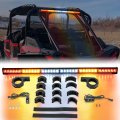 Weisen 36 Utv Led Rear Chase Light Bar 1 -2 Roll Cages Mount Strobe W Brake Reverse Turn Signal Running Lights Function For